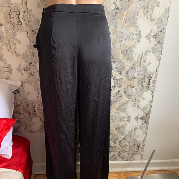 BEAUTIFUL SATIN LIKE PALLAZO PANTS ! - Picture 5 of 5